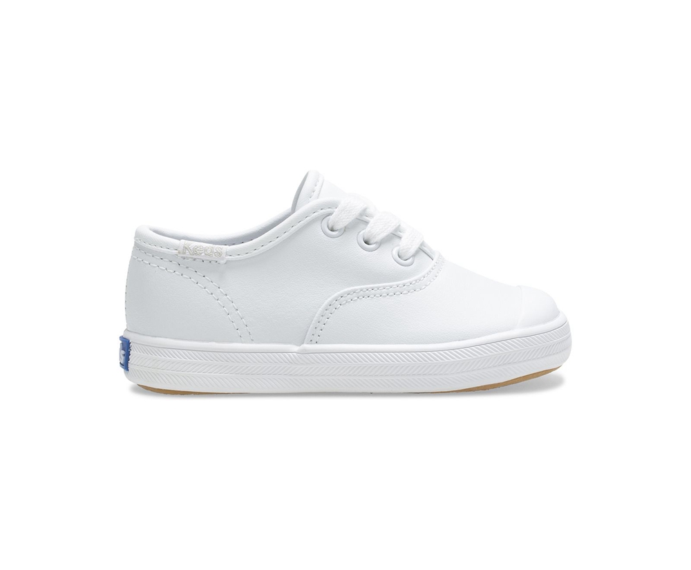 Keds Sneakers White - Champion Toe Cap - Kids MZFAEB-845